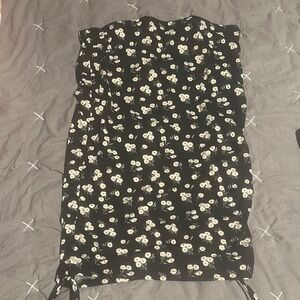 Floral Black MATERNITY skirt